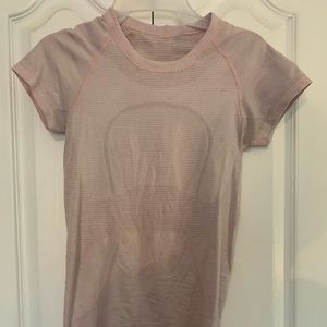 Pink Lululemon T-shirt
